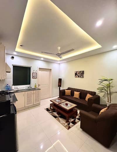 1bedroom fully luxury furnished appartment available for rent in bahria town phase 4 Civic centre well maintained building