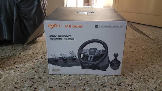 PXN V9 GEN2 RACING WHEEL+SHIFTER+PEADALS FOR SALE