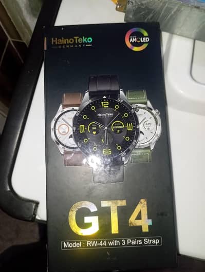 10/9 condition watcha smart watch for men box Sath ha Sath 3 belt ha