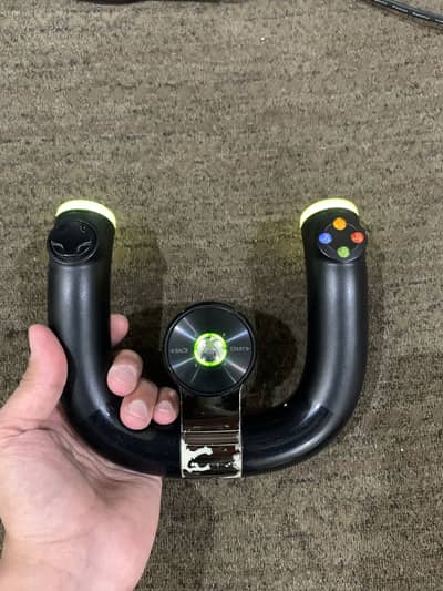 Xbox 360 Steering Wheel, Kinect Sensor with Games