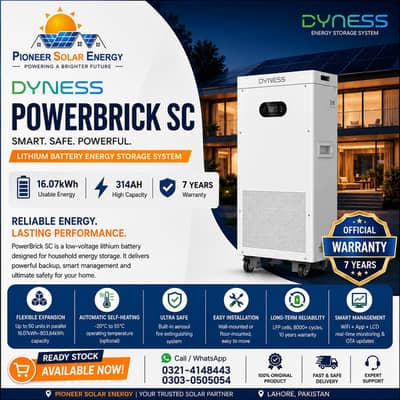 DYNESS POWERBRICK SC 16KWh (51V 314Ah)