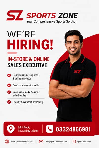 In Store and Online Sales Executive