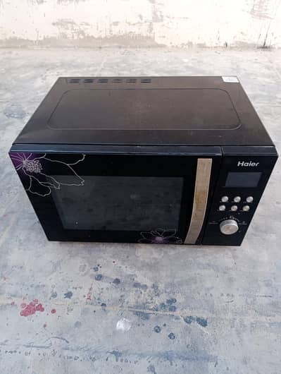 Haier HDN-3090EGF scrape condition with 12 inch Glass plate