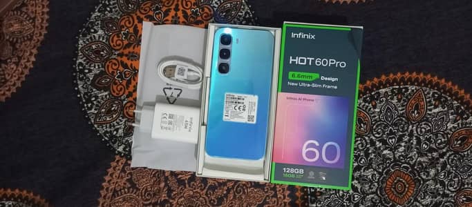 Infinix Hot 60 Pro 1 week used paisa ki need ha