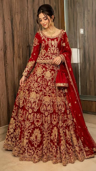 Bridal lehenga