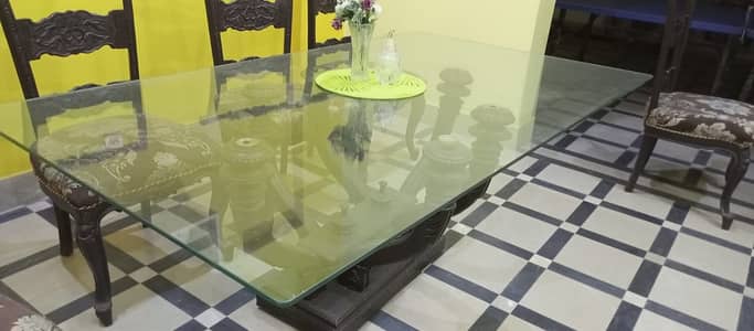 Dining table with chairs
