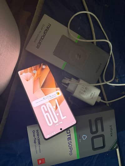 Infinix Note 50 Pro 10/10 24gb ram 256gb storage
