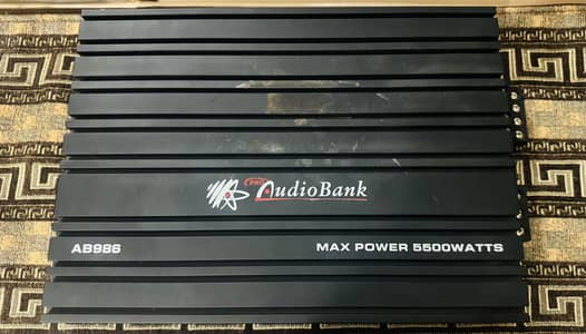4 Channel Audio Bank Amplifier for Sale