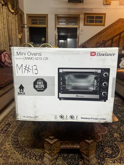 Brand New Dawlance Mini Oven (DWMO 4215 CR) - Box Packed