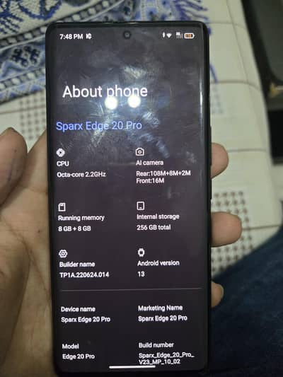 Sparx Edge 20 Pro