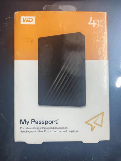 WD External Hard Drive 4TB