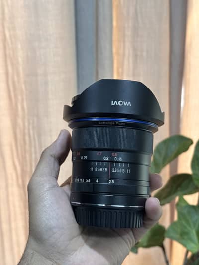 Laowa 12mm f 2.8 Zero D wide angle lens | Manual Focus lens for Canon