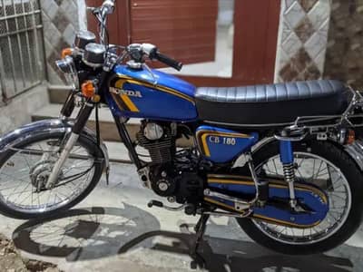 Honda cb 180 model,1971
