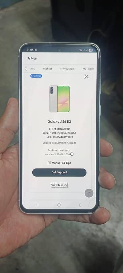 Samsung Mobile A56 12/256