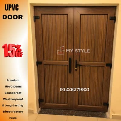UPVC Doors | Soundproof Waterproof | European Quality | UPVC Door