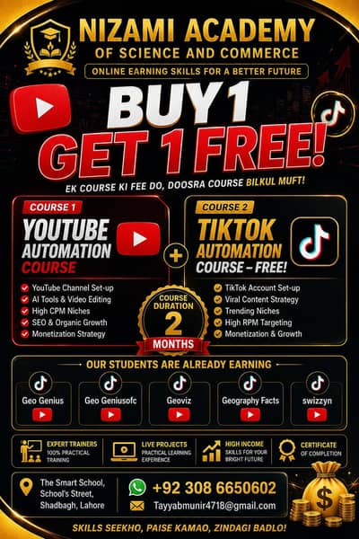 YOUTUBE AUTOMATION sath TIKTOK AUTOMATION BILKUL FREE FREE