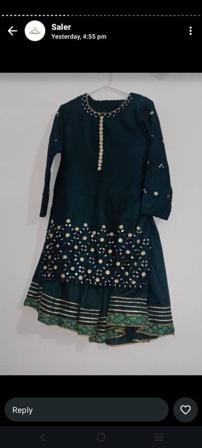 beautiful bottle green color dress for party wear wedding and birthday