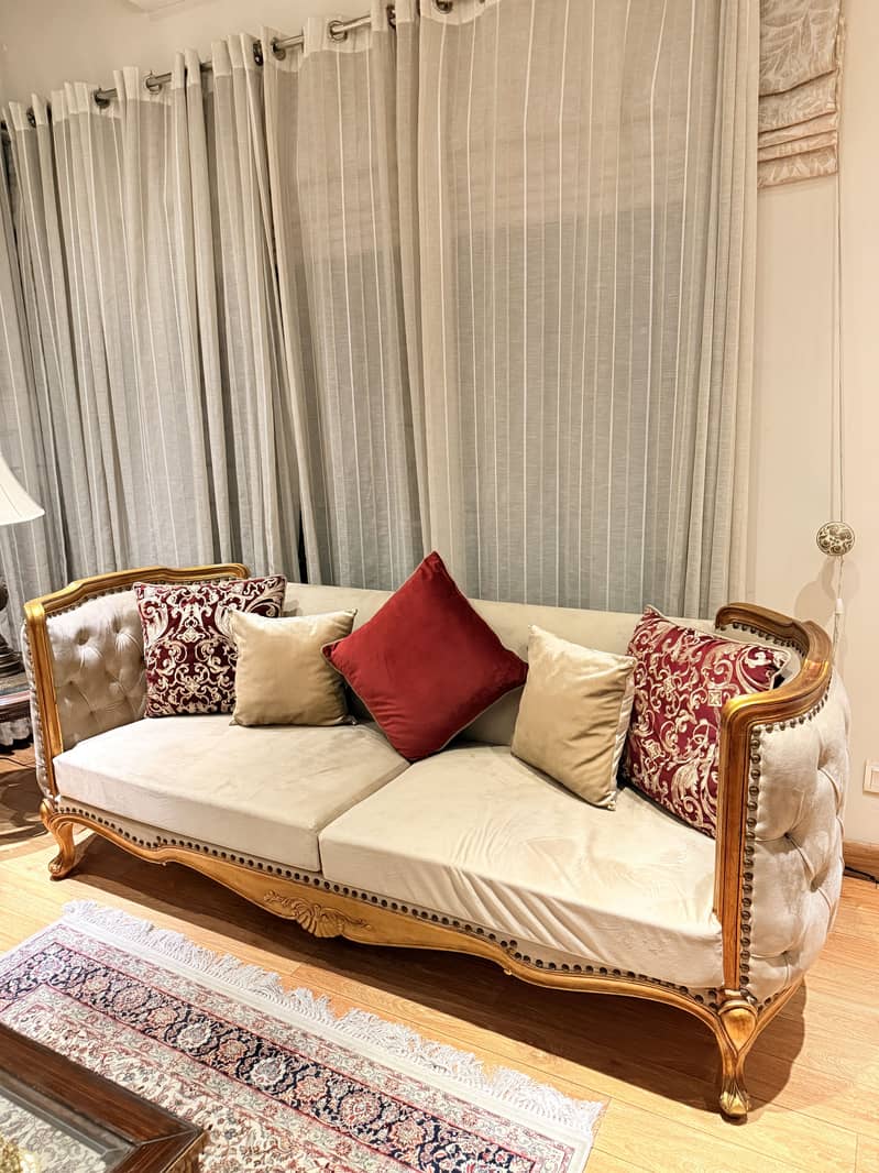 Formal 3 seater double sofas. 0