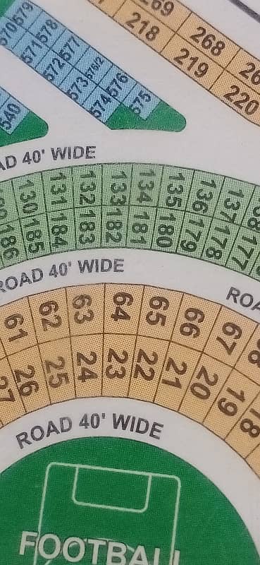 169 yards All paid block C west open green belt facing