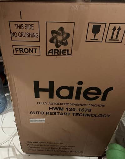 Haier Washing Machine 12Kgs Top Loading HWM 120-1678