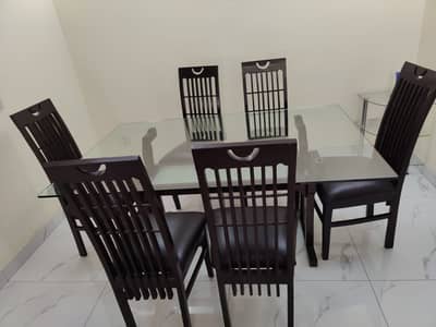Dining Table with 6 Chairs