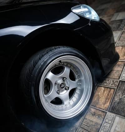 imported Alloy Rims Stylish Low profile rims + Tyres