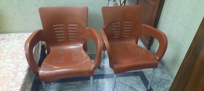 Plastic chairs