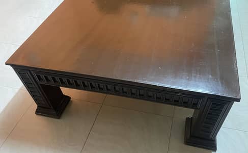 SHEESHAM WOOD POLISHED TAKHAT PALAT