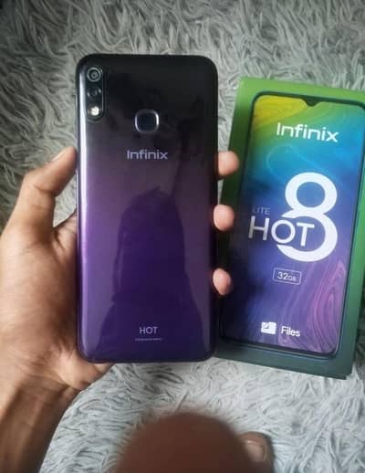 Infinix Hot 8 (2GB RAM / 32GB Storage) With Box