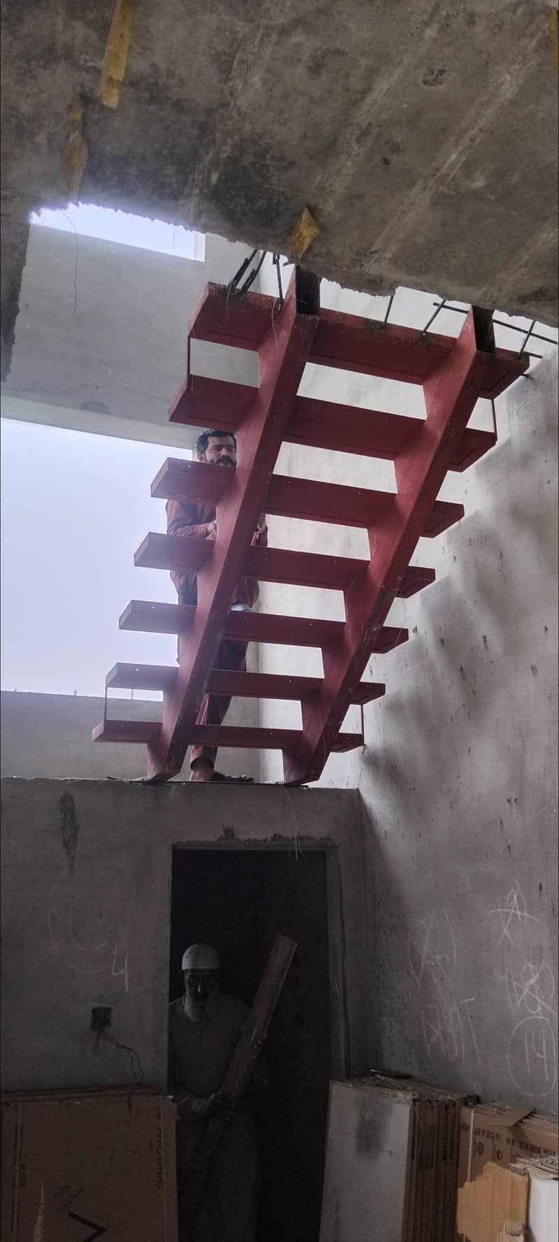 sateel sataircase shutrring formwork for sale. reusable haviduty model 1