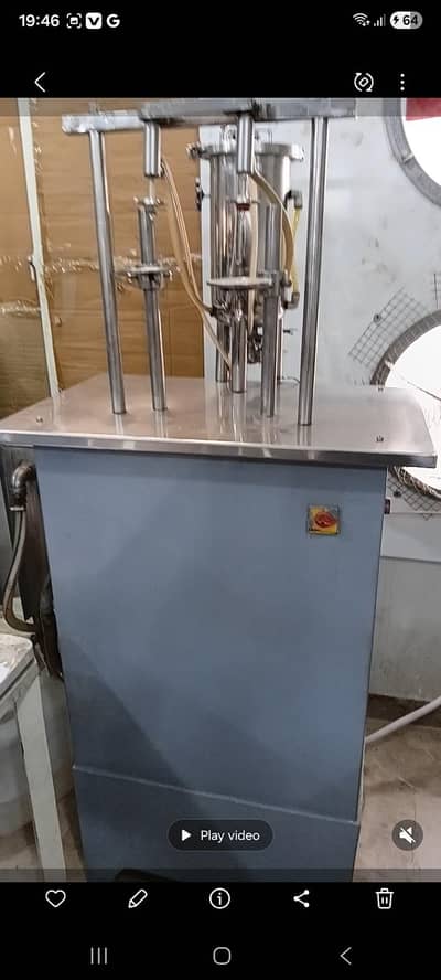 Double nozzle 2 head filling machines