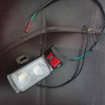 led light 4 lights with button ,sear cover, 2 tubes  and seat foam