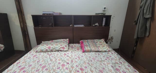 Wooden Bed Set almost NEW for SALE!