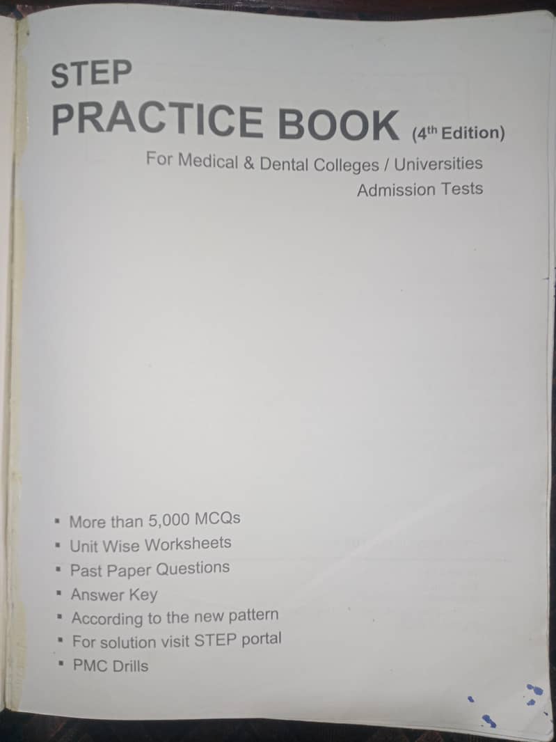 STEP Practice book MDCAT 1