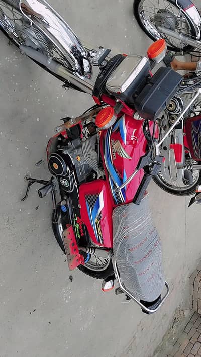 Honda 125 24 argant sal