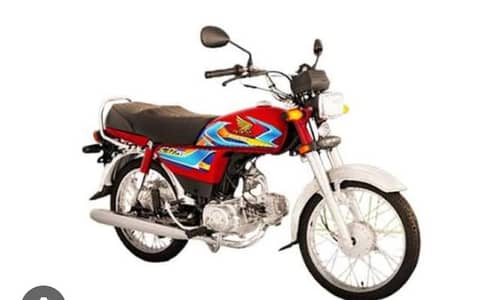 Honda Cd70(03116048004)open letter zero meter showroom delivery