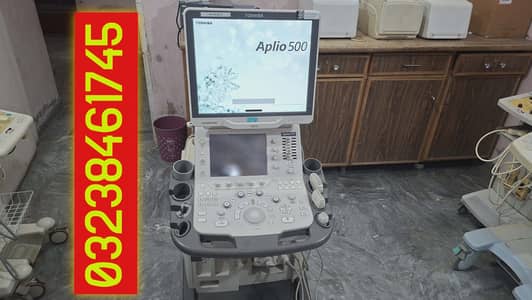 Toshiba Aplio 500 japanese colour doppler ultrasound machine