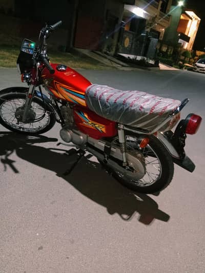 Honda cg 125 applied for zero meter