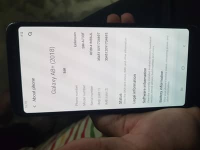 Samsung Mobile A8 Plus