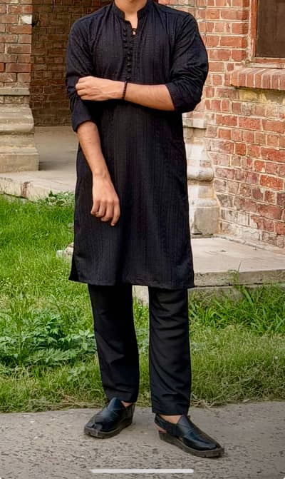 Black kurta for sale