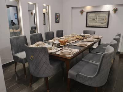 BRAND NEW 8 CHAIRS TABLE SET