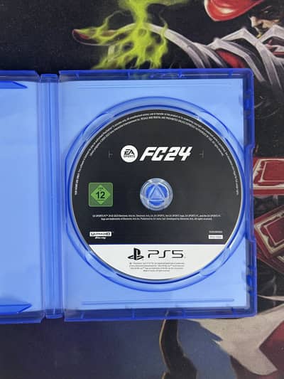 Fc24 ps5 scratchless ( original hard case not available)