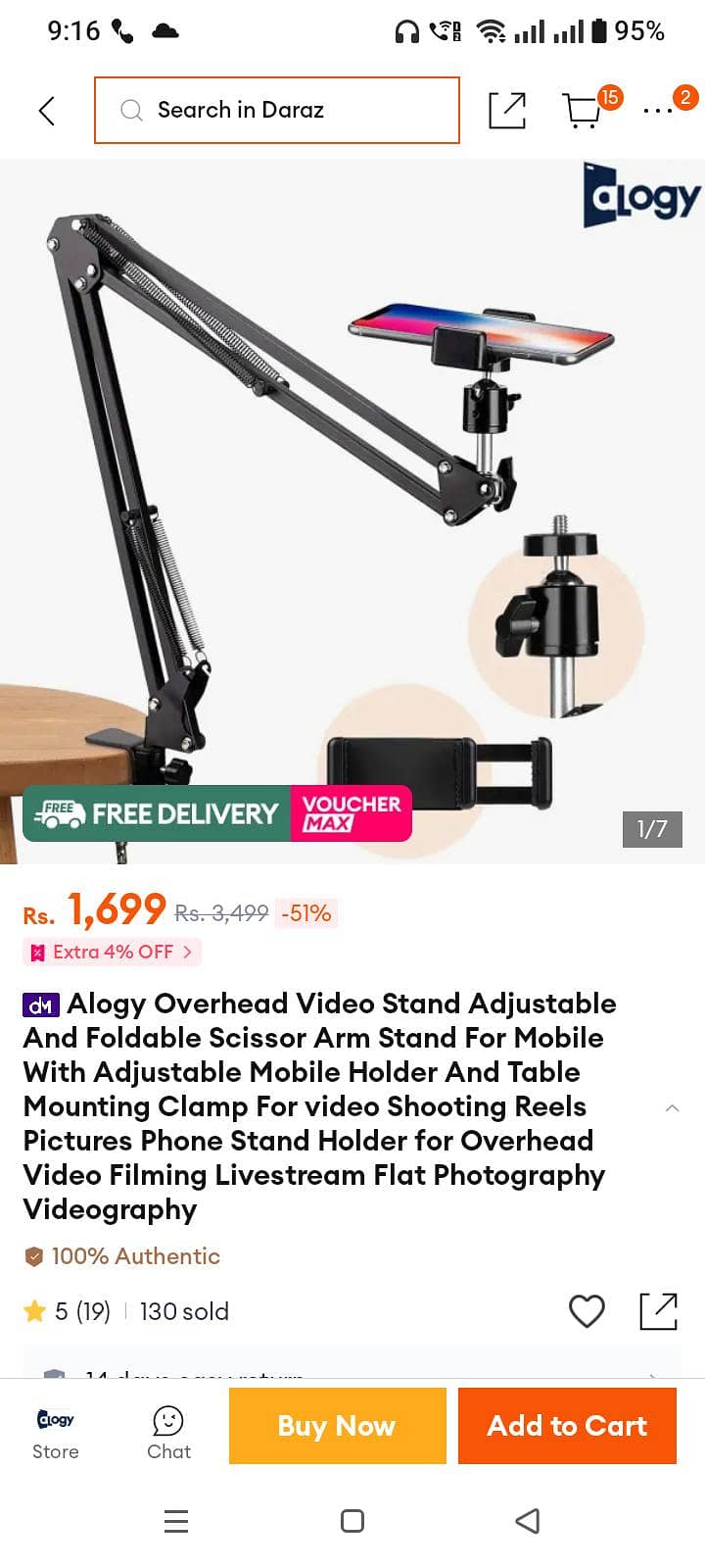 Table Mobile Stand 0
