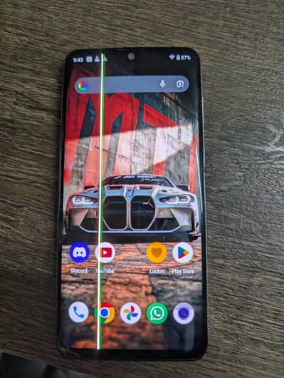 Sharp Aquos Zero 2 8/256 line on screen