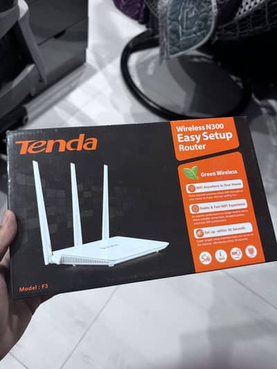 Tenda F3 Router Almost New