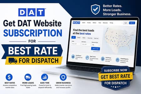 Get DAT on best rate for dispatch
