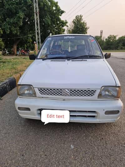 Suzuki Mehran VXR 2013