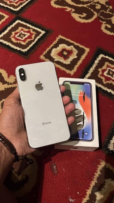 iphone x 256 GB PTA approved no open no repair all ok
