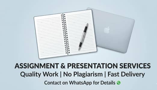 Professional Assignment & Presentation Maker