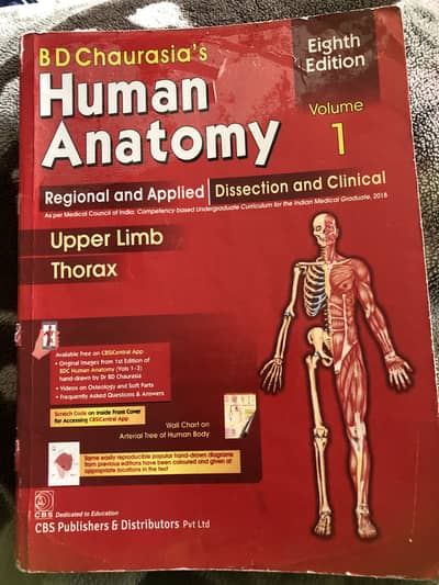 Combo General Anatomy and Human Anatomy upper limb Thorax